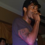Despite a promise made to school administrators, rapper Shwayze failed to keep his performance "PG-13".