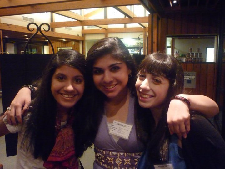 Sophomore Divya Tewari, junior Miriam Ahmed, and senior Sandy Jolles are valuable members of the MUN team.