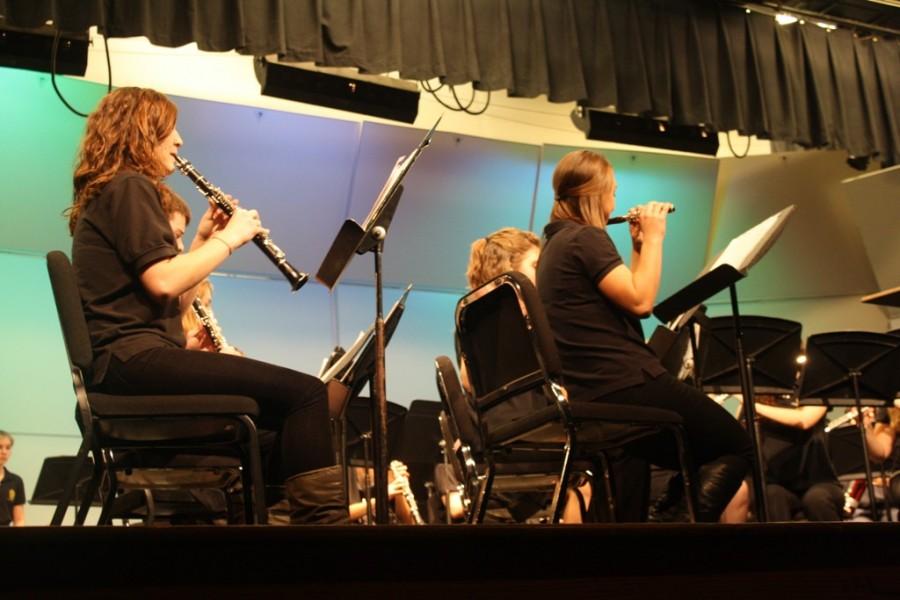 Langley Band Hosts Cooper Middle School Band