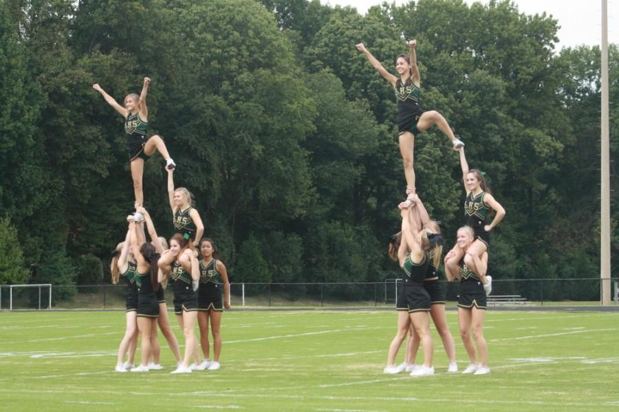 First pep rally of the year