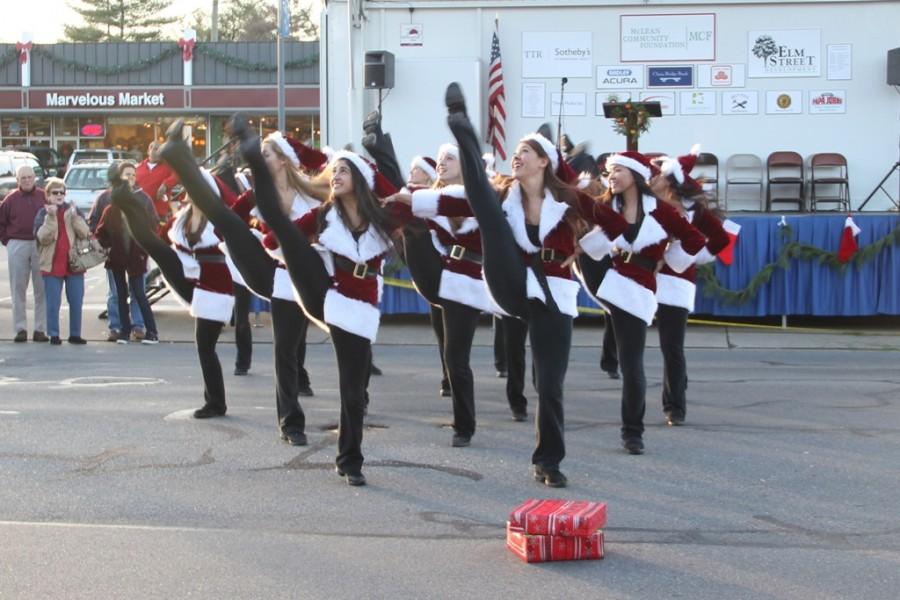 Dance team kicks off holiday season