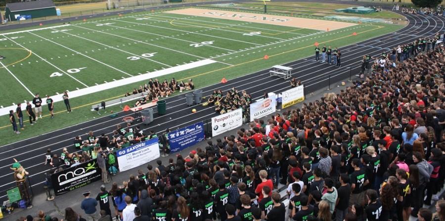 Pep rally prepares students for homecoming