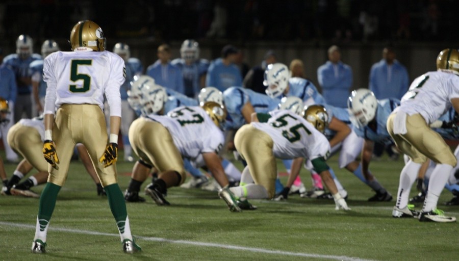 Varsity football vs Yorktown