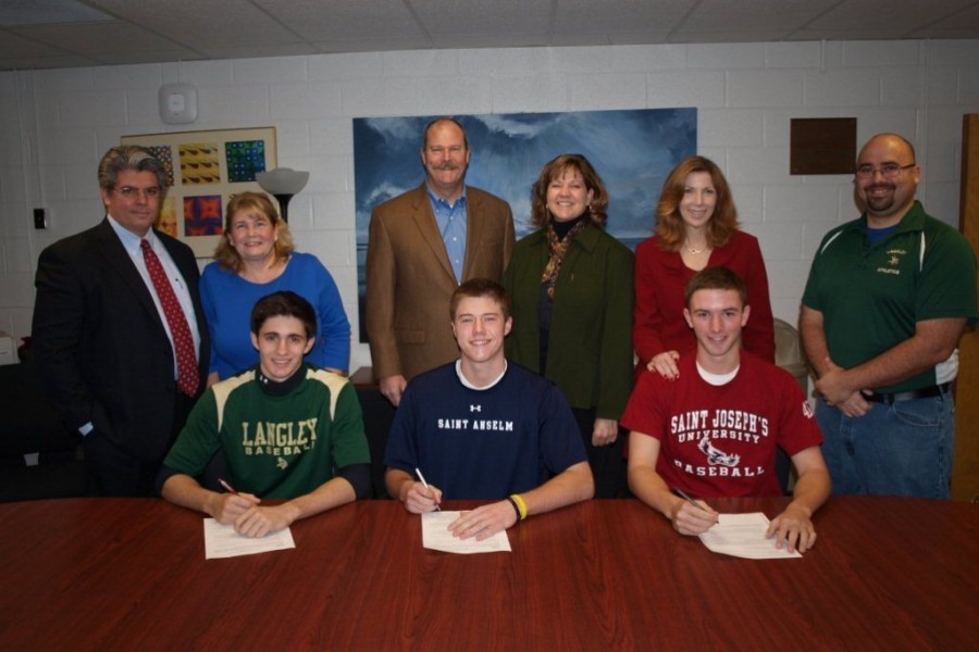 Seniors sign to play college baseball