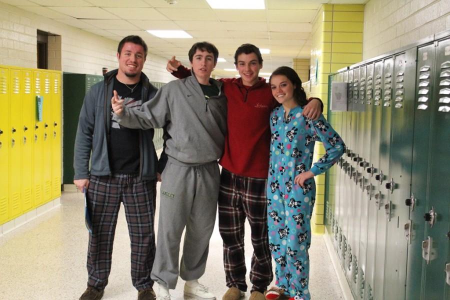 Winter Spirit Week kicks off with PJ Day The Saxon Scope