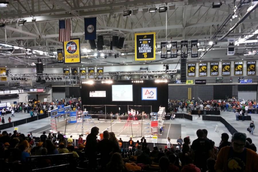 Robotics team make it to quarterfinals in Richmond competition