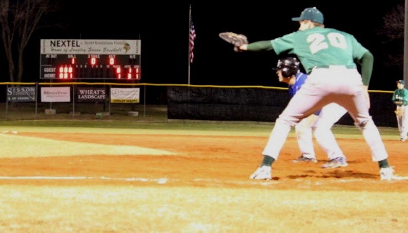 Saxon baseball blowout against Statesmen