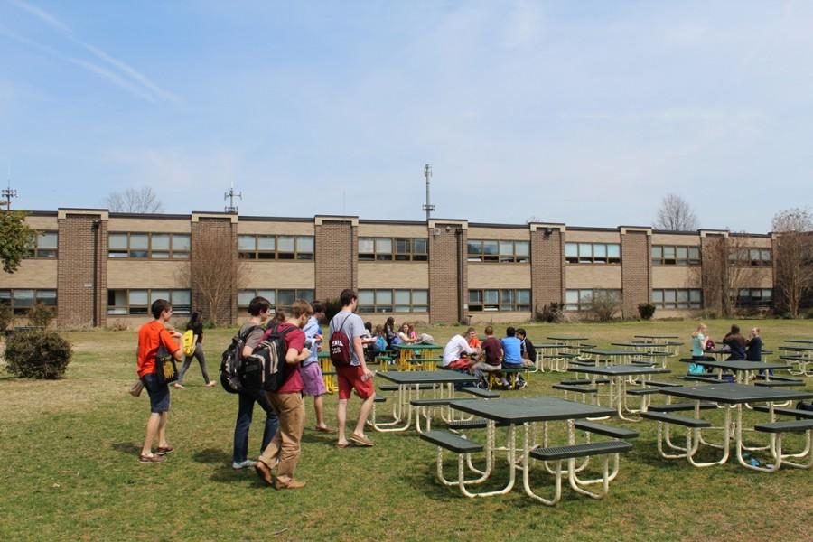 Langley courtyard opens for spring