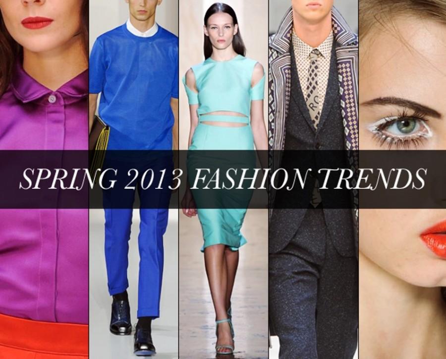 Spring fashion trends have sprung