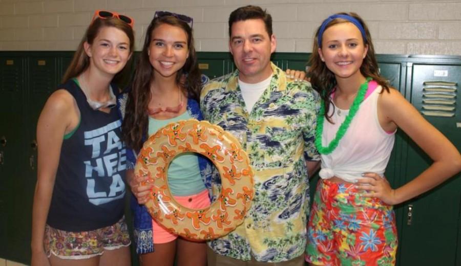 Spring Spirit Week kicks off with "Pool Party Tuesday"
