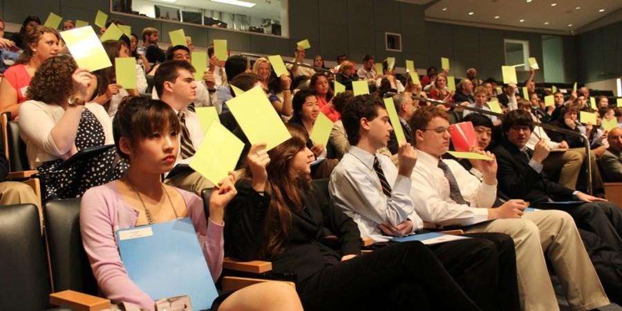 Seniors participate in annual Ethics Day