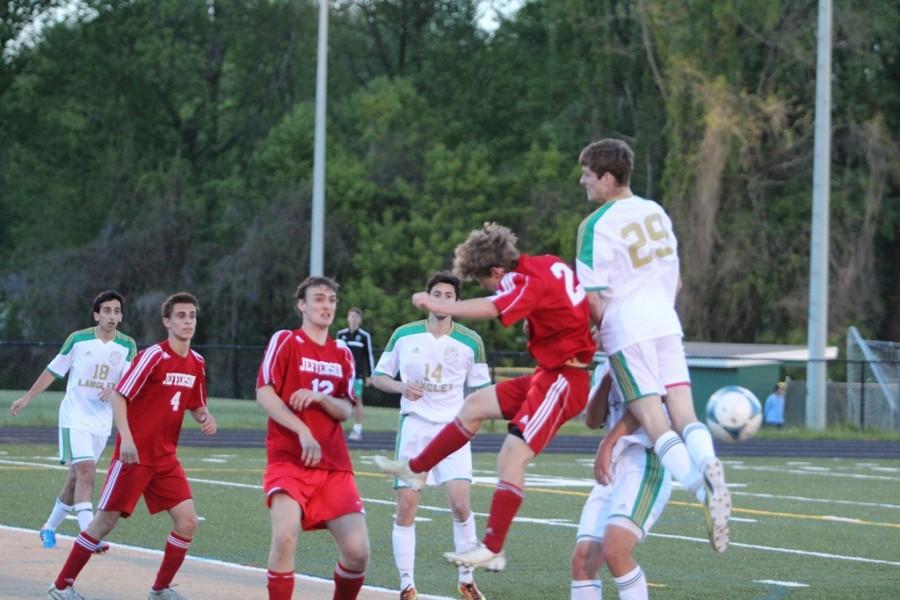 Boys Soccer takes on TJ for Senior Night