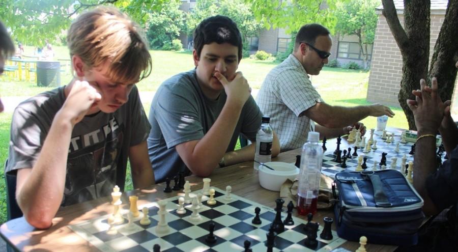 Chess Club competes during lunches