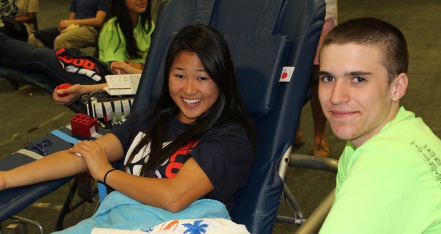 Saxons Save Lives at Spring Blood Drive