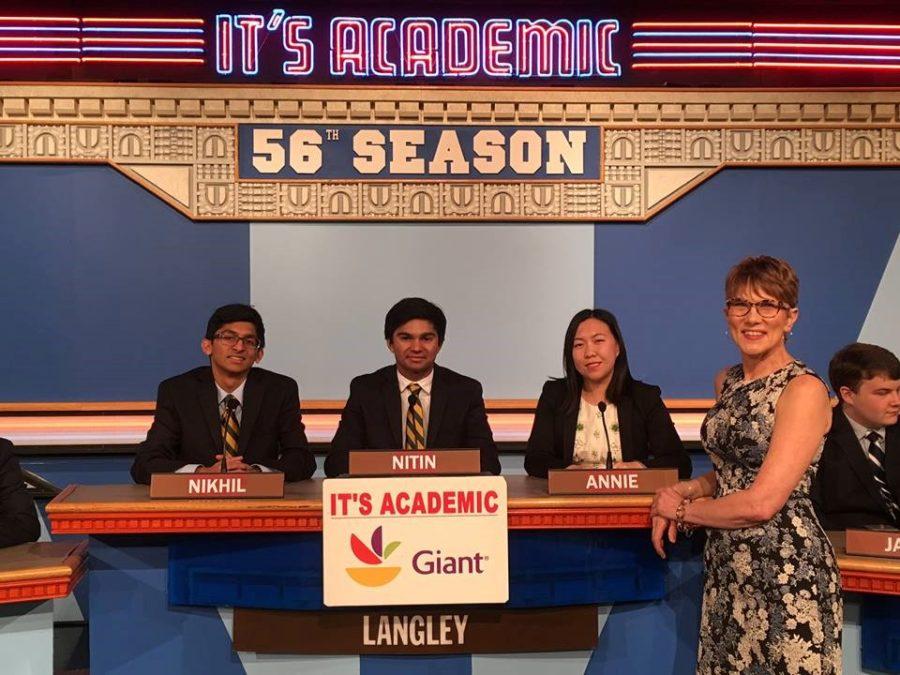 The team sitting for a picture in the 56th season of the show that will be televised on NBC on April 4th. The team has been successful in the show this year and will compete for the semifinals. Photo by NBC.