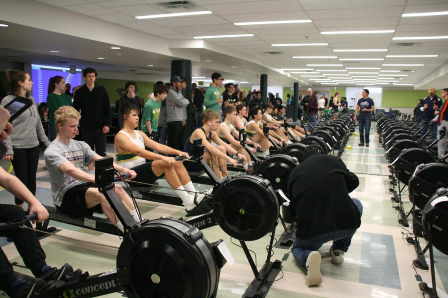 Langley Crew defeats West Springfield in the Ergathon