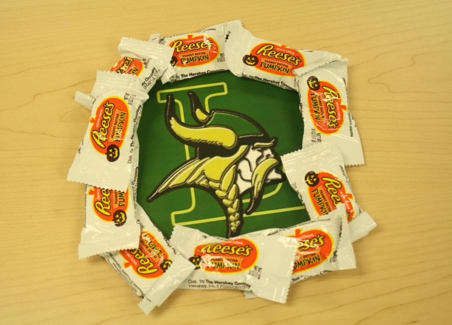 Reese's Pieces prove to be a popular favorite of Langley students (Photo by Boden Gentile).