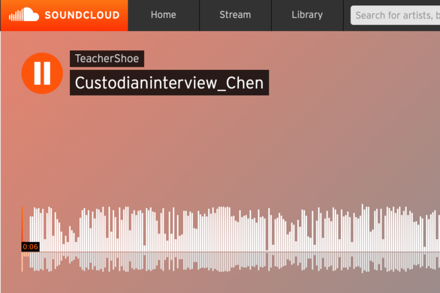 Lucy Chens podcast regarding custodians is featured on SoundCloud (Photo via SoundCloud).