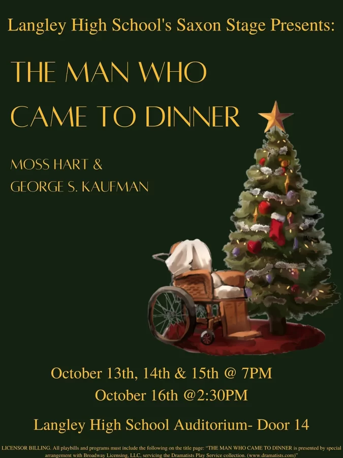 Fall Play: The Man Who Came To Dinner